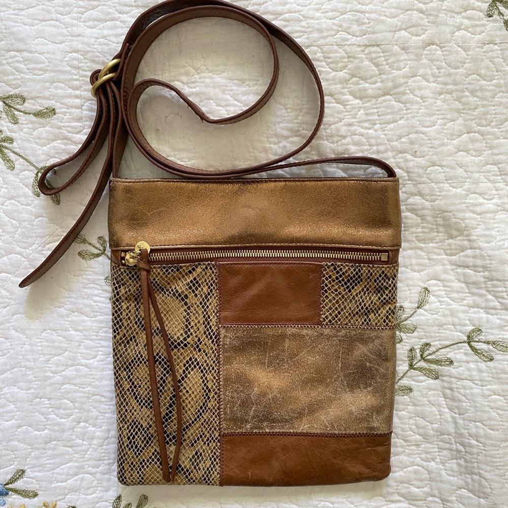 Hobo Leather Crossbody Bag